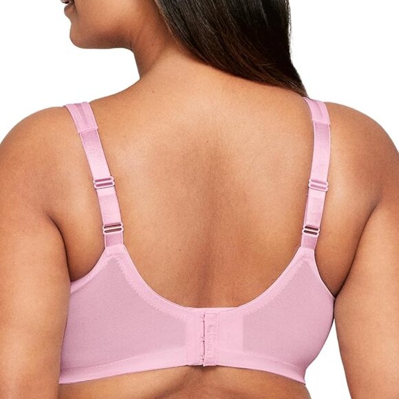 **Glamorise** Full Figure Magic Lift Moisture Control Wirefree Bra NWOT 46H 1064 - Picture 2 of 9